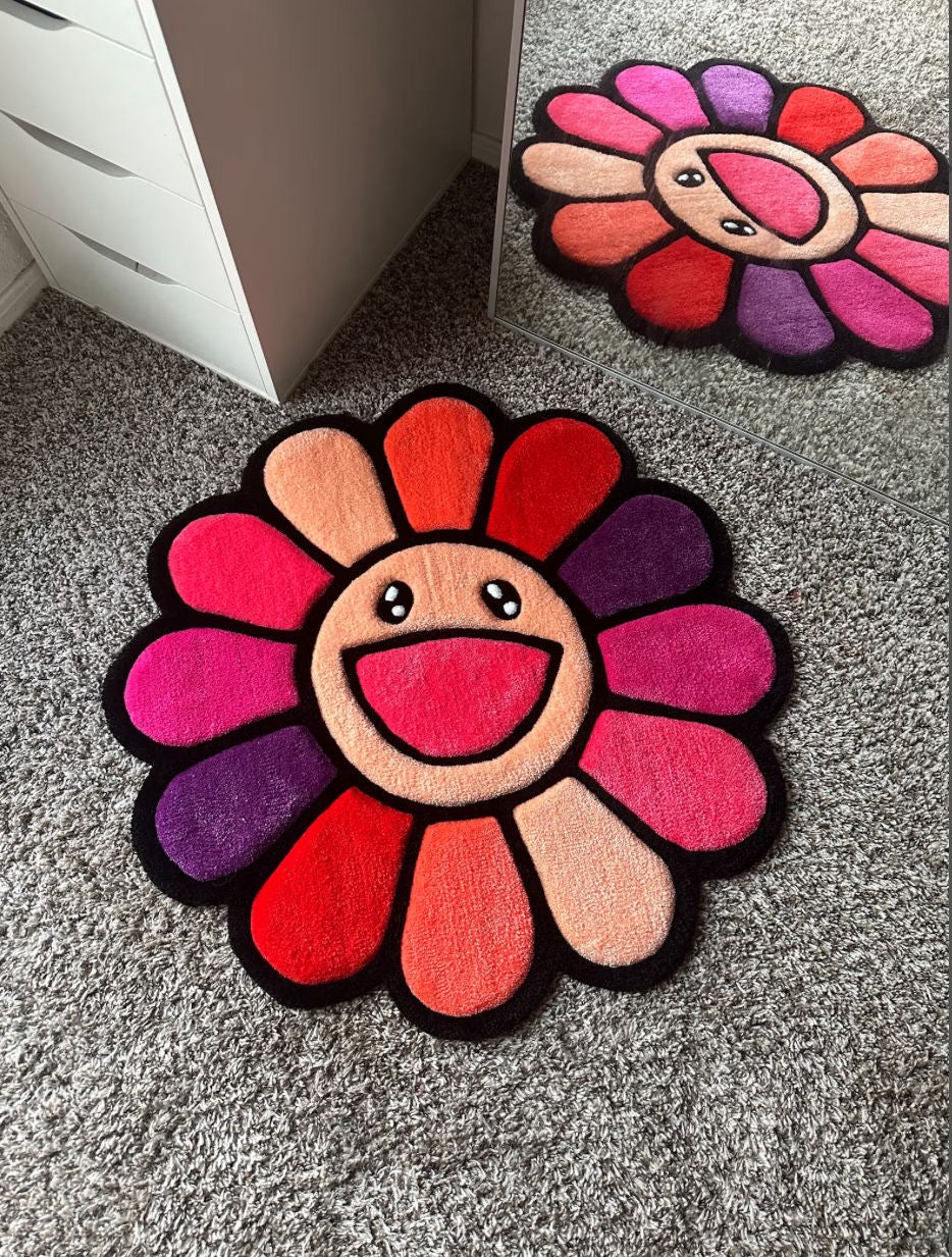 “Murakami” Inspired Rug