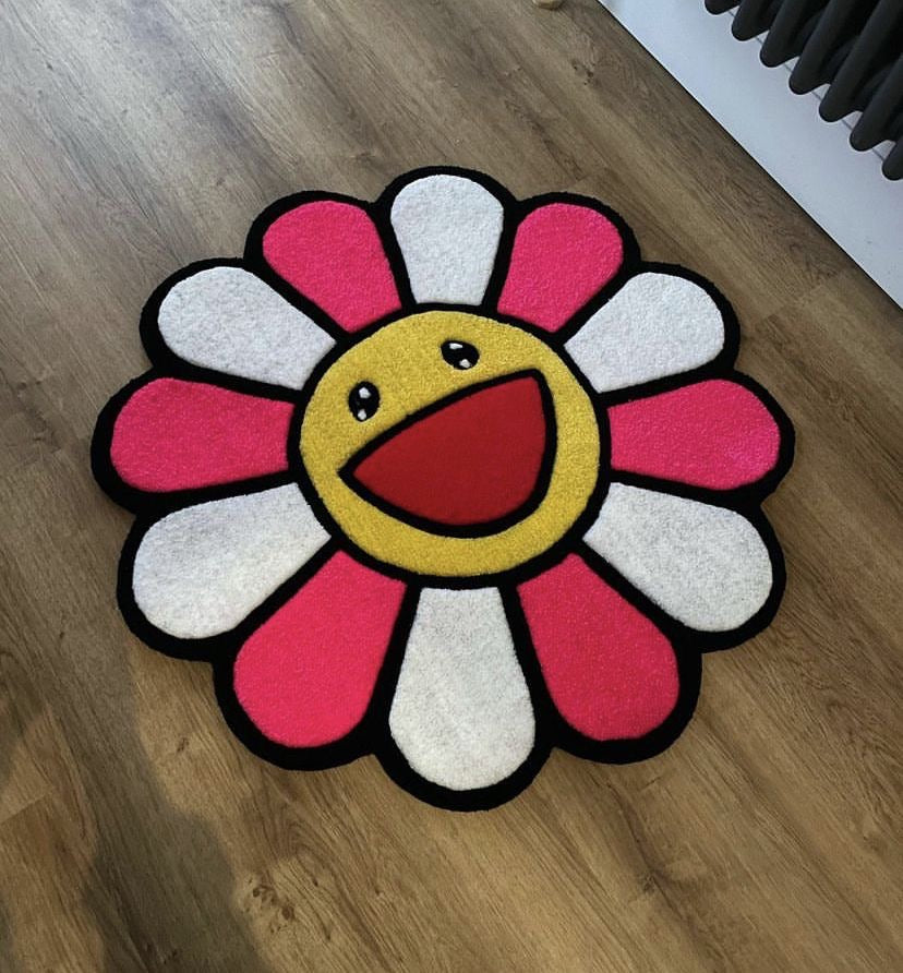 “Murakami” Inspired Rug