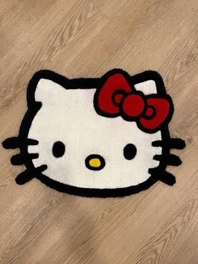 “Hello Kitty” Inspired Rug