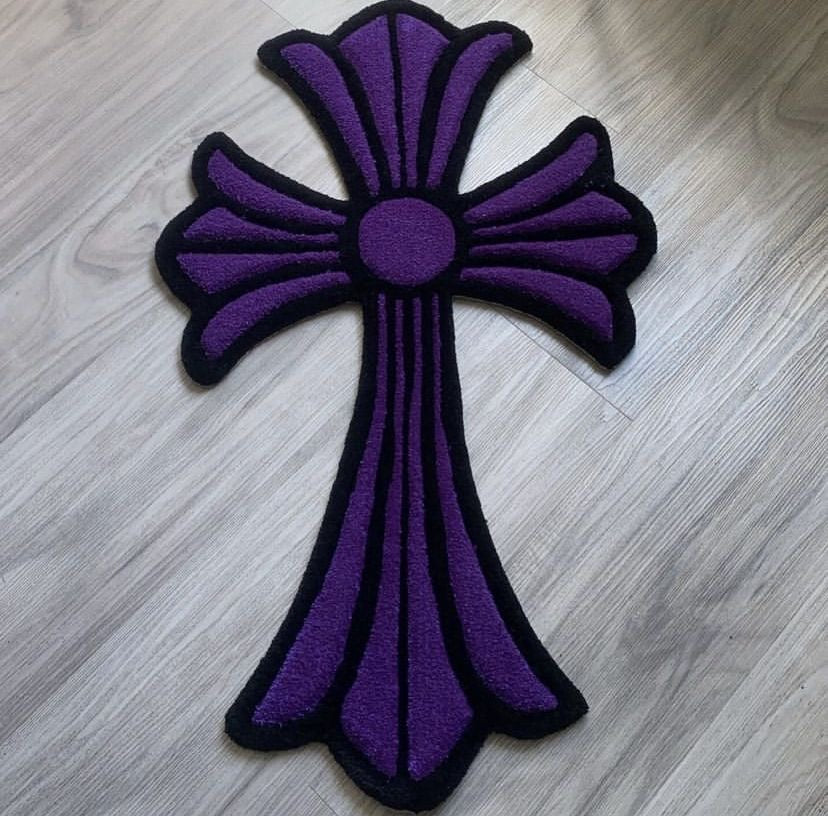“Chrome Hearts” Inspired Rug